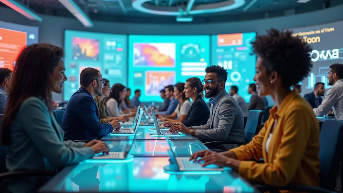 Reunião startup financeira portuguesa